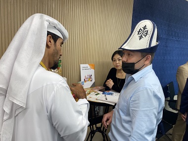 Expo-2020 көргөзмөсүндө кыргызстандык жана араб жеке ишкерлеринин бизнес-жолугушуусу өттү